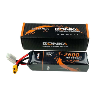 BONKA 2600mAh 35C 6S LiPo Battery for RC Helicopter